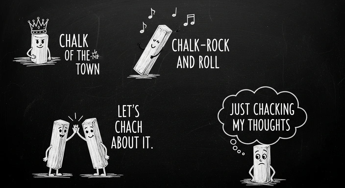 chalk puns to make you laugh