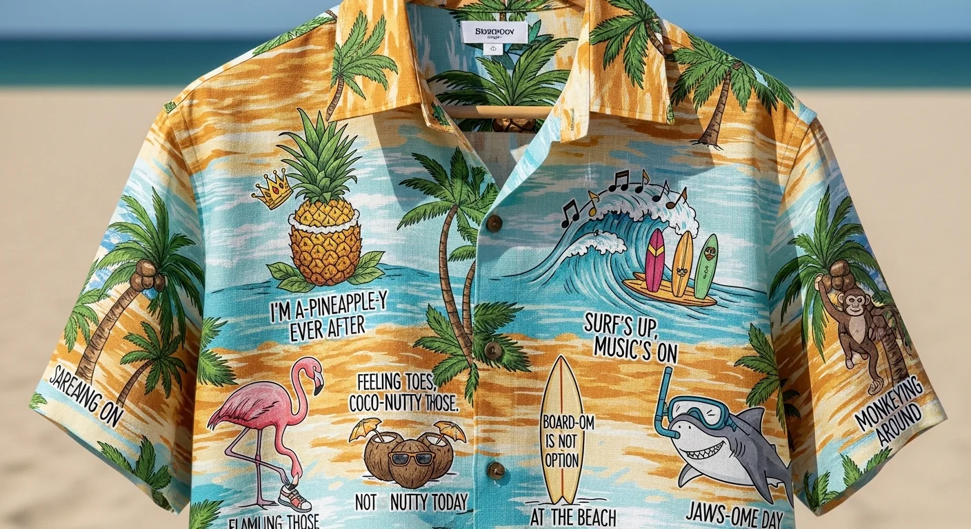 hawaiian shirt puns to make you laugh