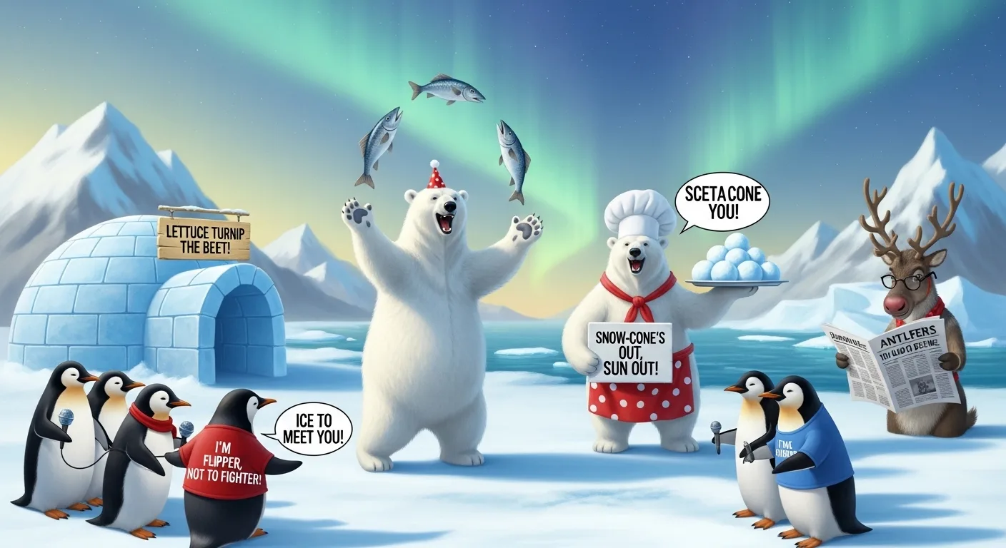 north pole puns to make you laugh