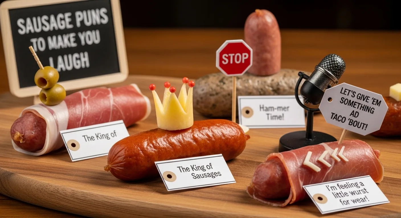 sausage puns to make you laugh