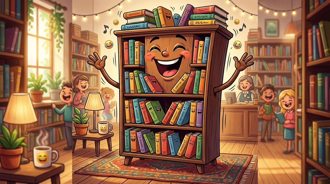Funny Bookcase Jokes Perfect for Instagram Captions