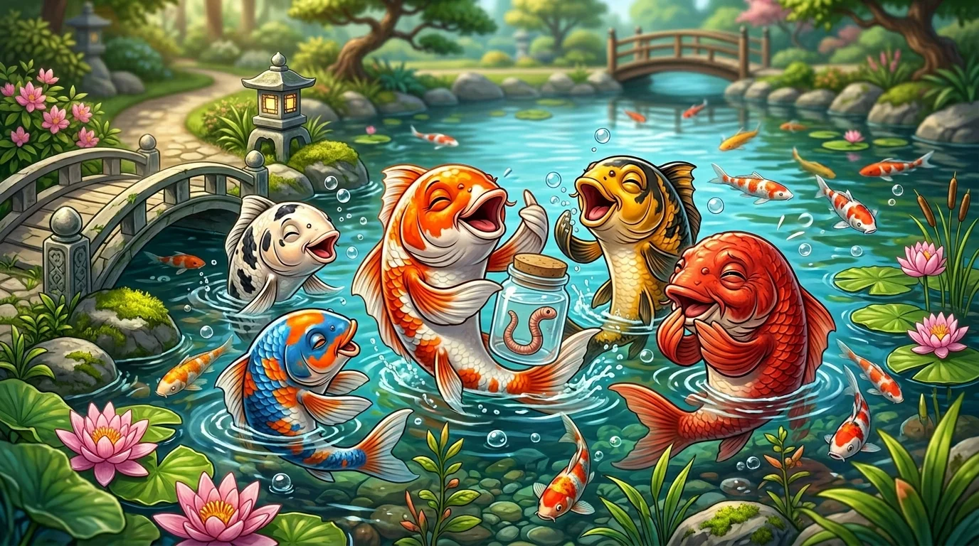 Funny Koi Fish Jokes Perfect for Instagram Captions