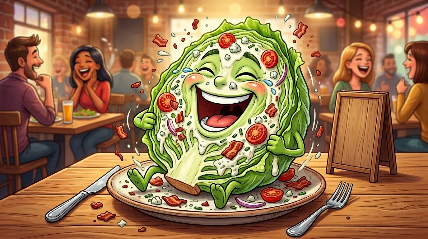 Funny Wedge Salad Jokes Perfect for Instagram Captions