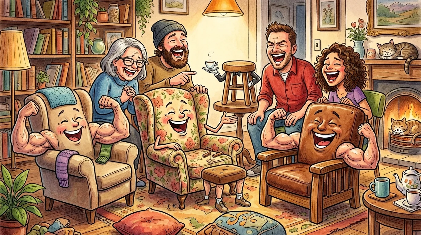 Hilarious Armchair Puns to Make You Laugh