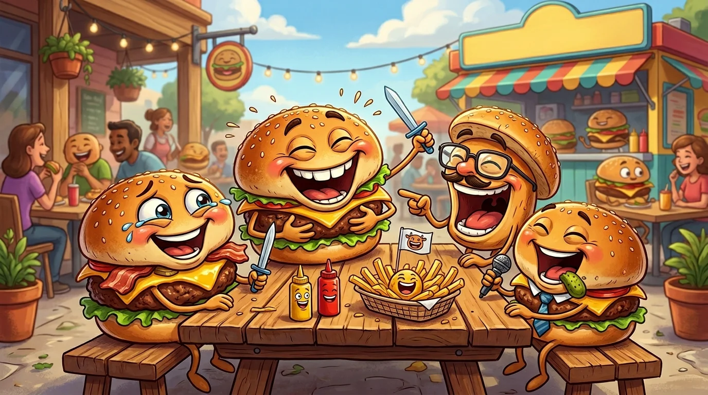 Hilarious Hamburger Puns to Make You Laugh