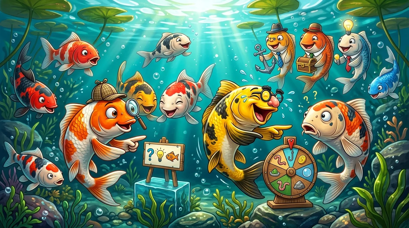 Hilarious Koi Fish Puns to Make You Laugh
