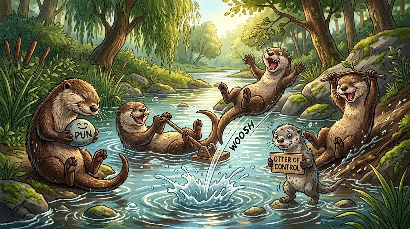 Hilarious River Otter Puns to Make You Laugh