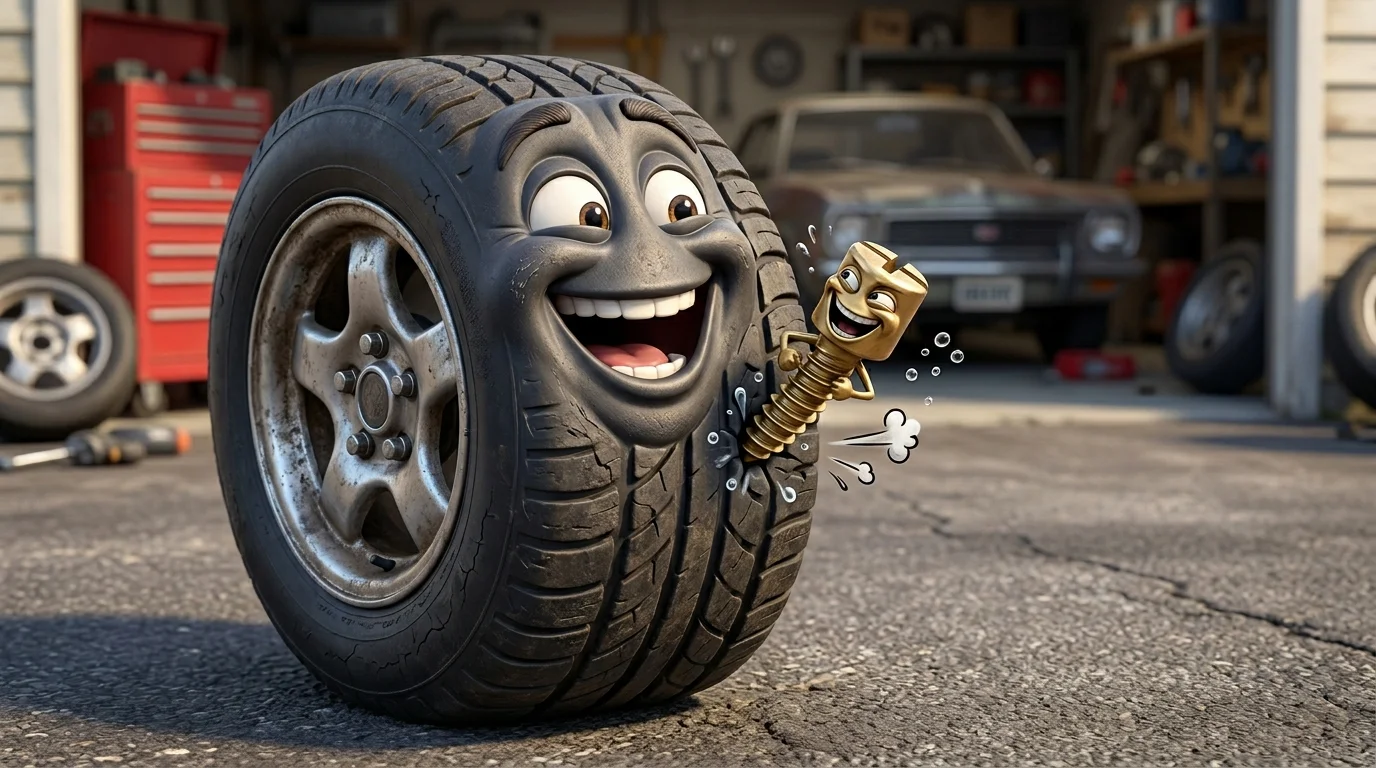 Hilarious Screw in the Tire Puns to Make You Laugh