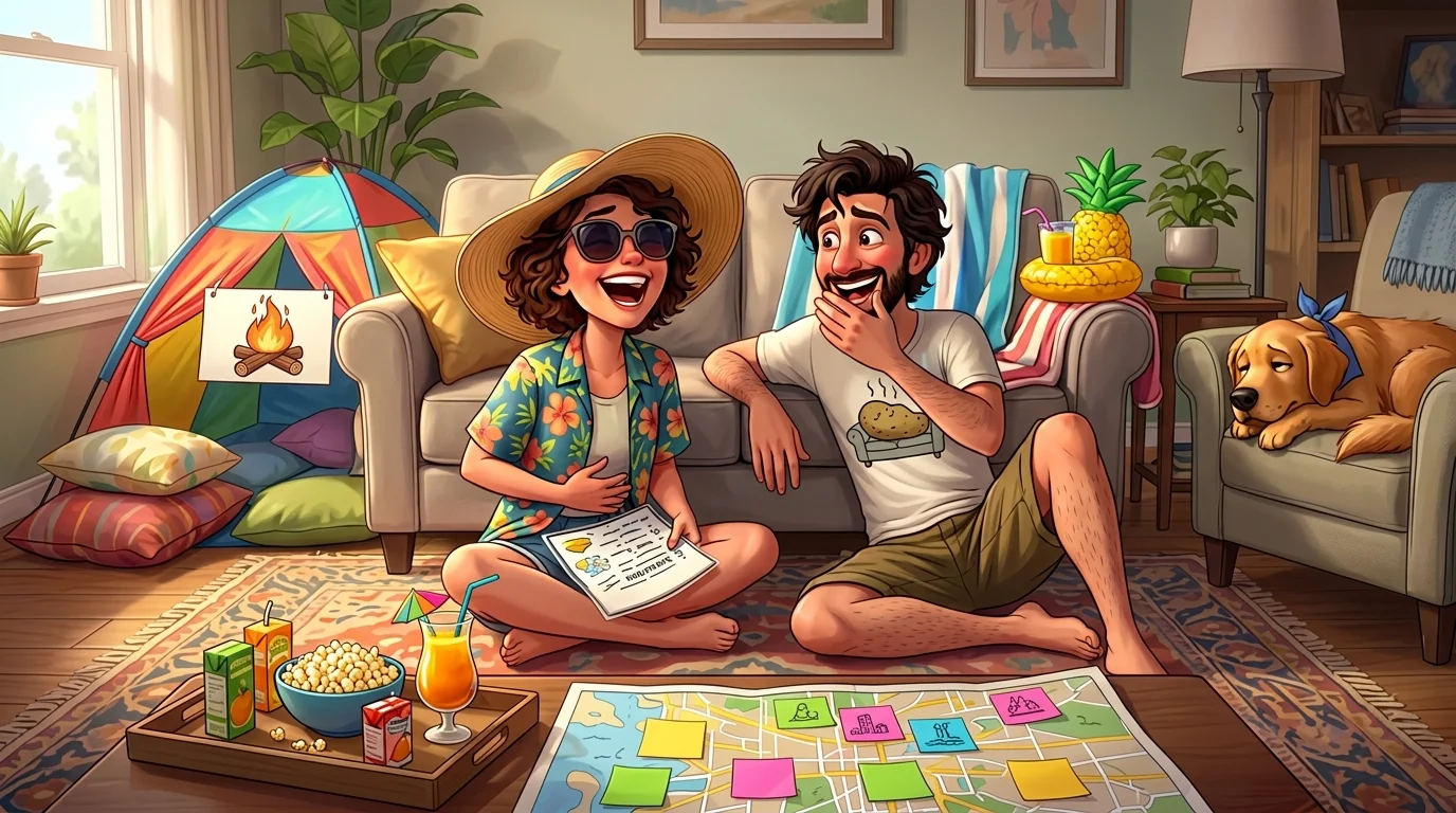 Funny Staycation Jokes Perfect for Instagram Captions