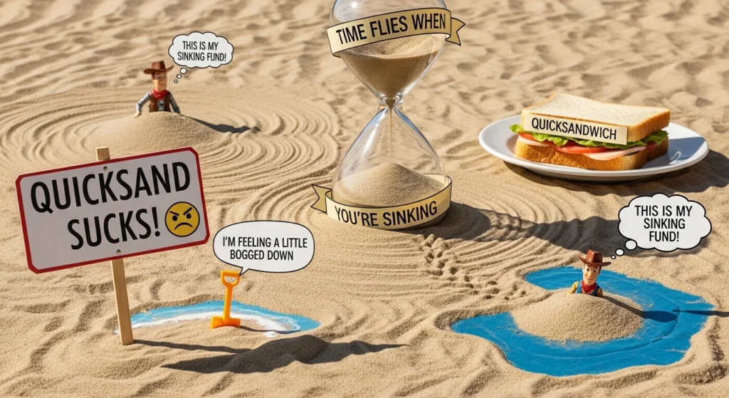 quicksand puns