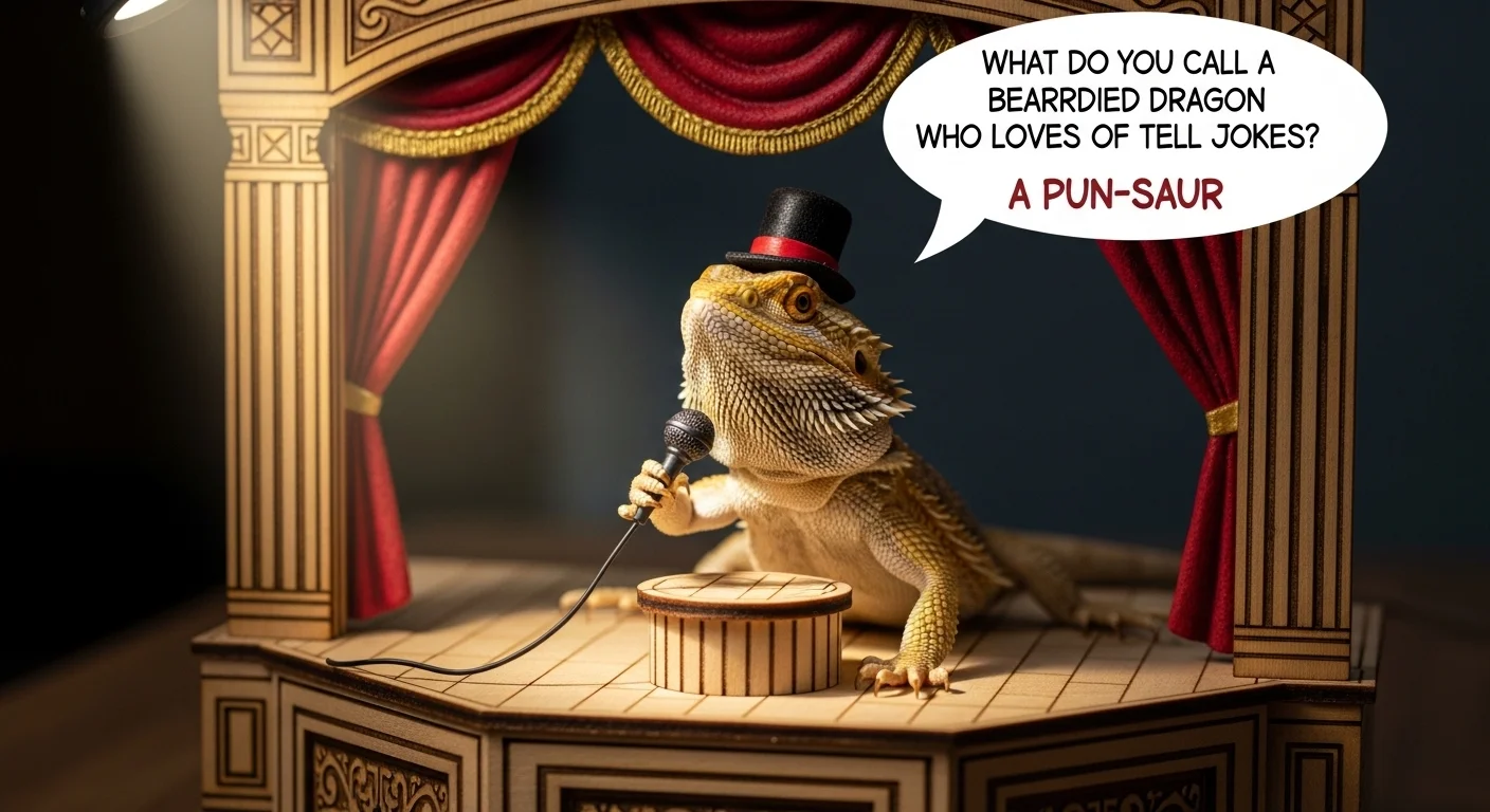 bearded dragon puns