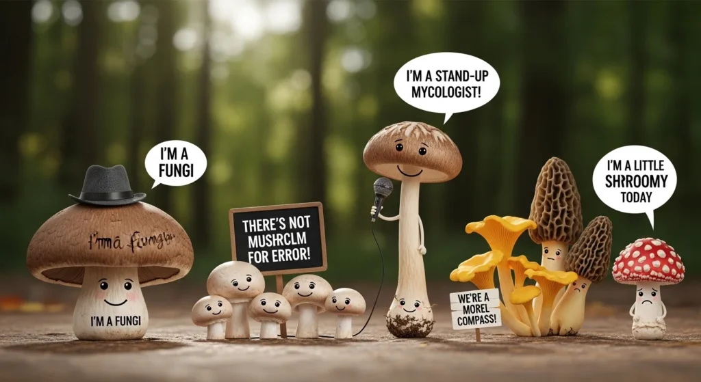 mushroom puns