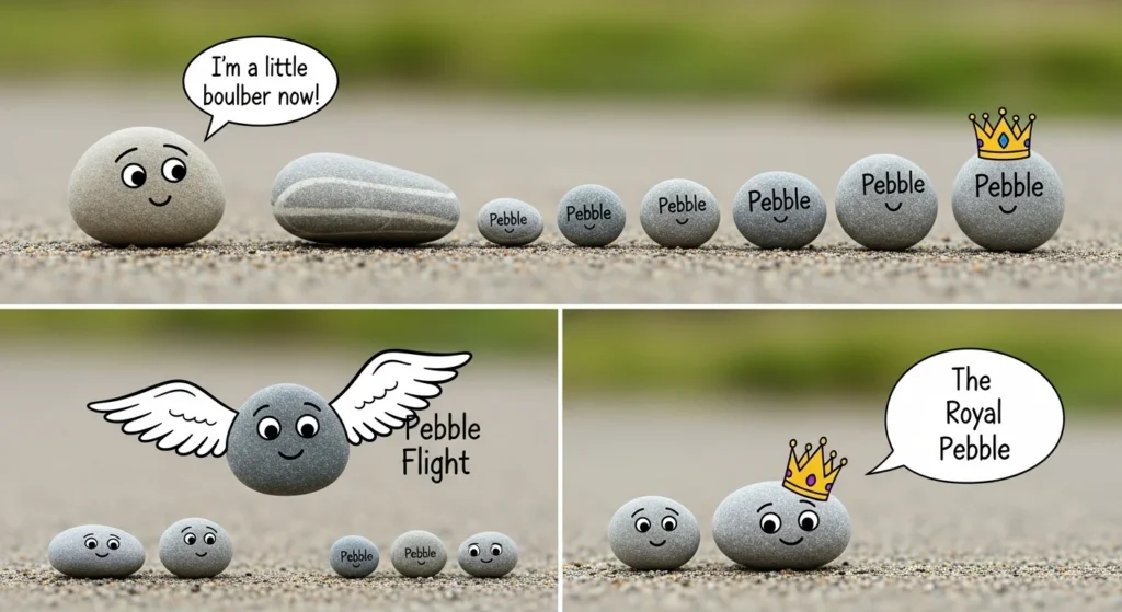 pebble puns