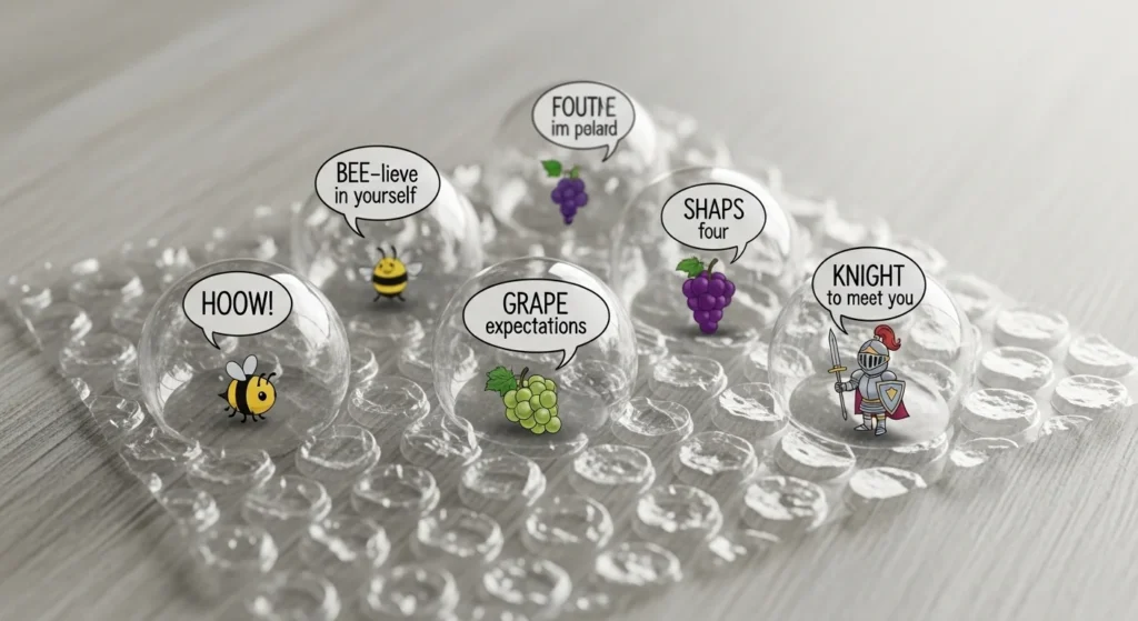 bubblewrap puns