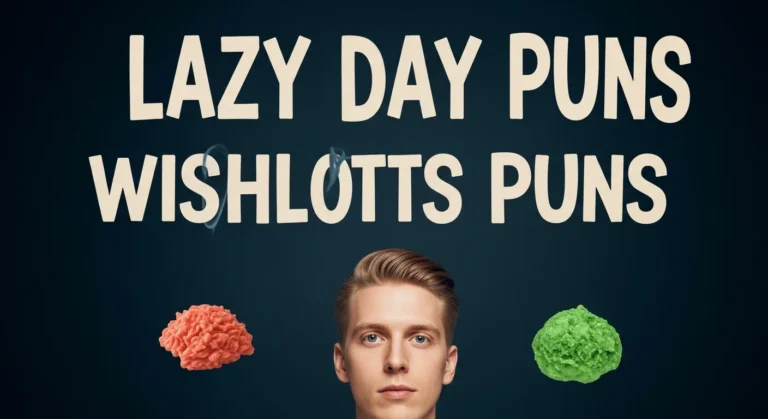 lazy day puns