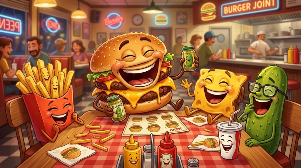 cheeseburger puns
