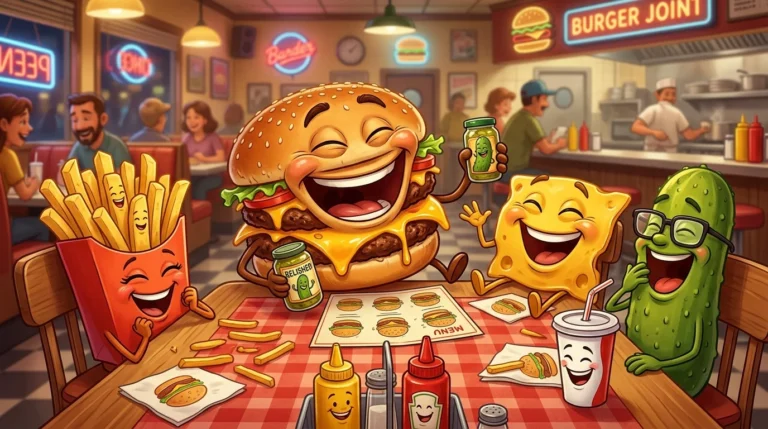 cheeseburger puns