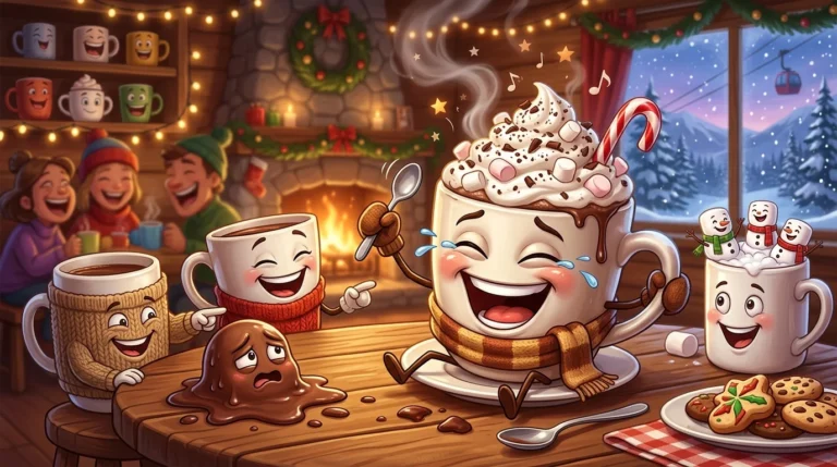 hot chocolate puns