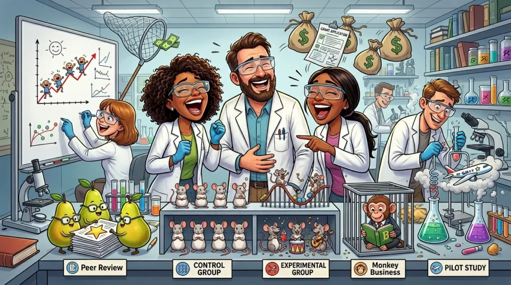 research puns