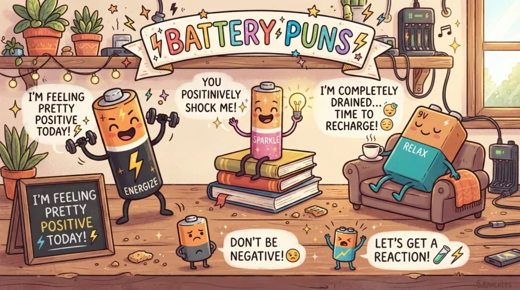 Battery Puns