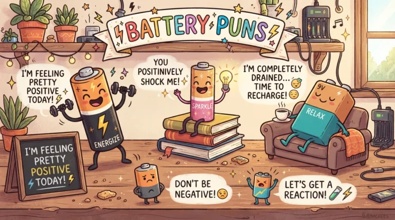 Battery Puns
