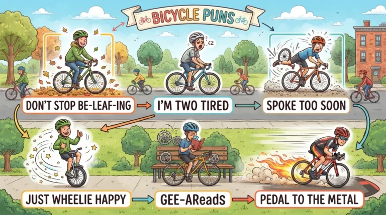 Bicycle Puns