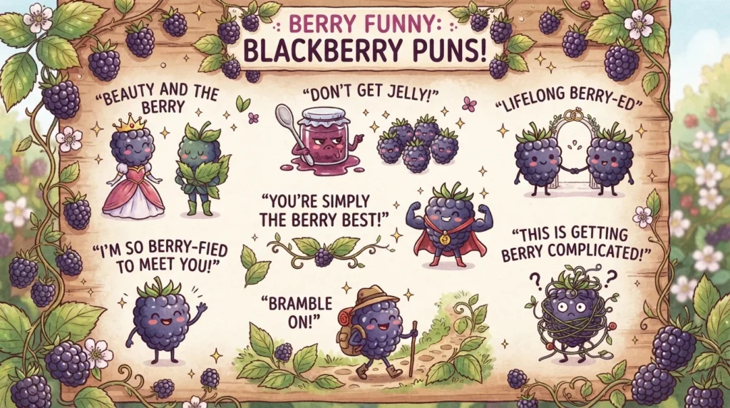 Blackberry Puns